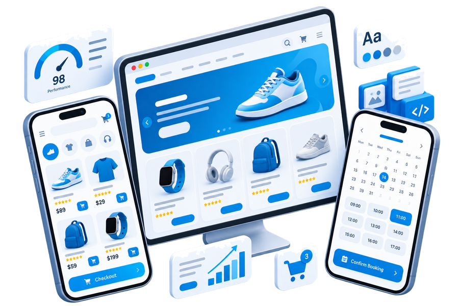 Thiết kế Website thân thiện với mobile và Mobile App Ready