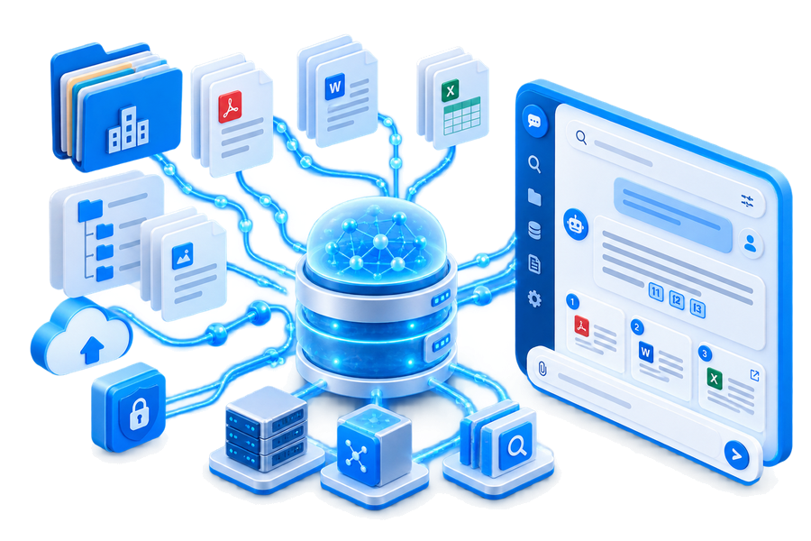 Phòng chat và hệ thống quản lý hồ sơ văn bản AI-Driven với RAG và Vector