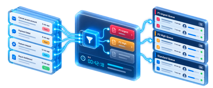 Phân loại Mức độ Khẩn cấp & Điều phối Ticket