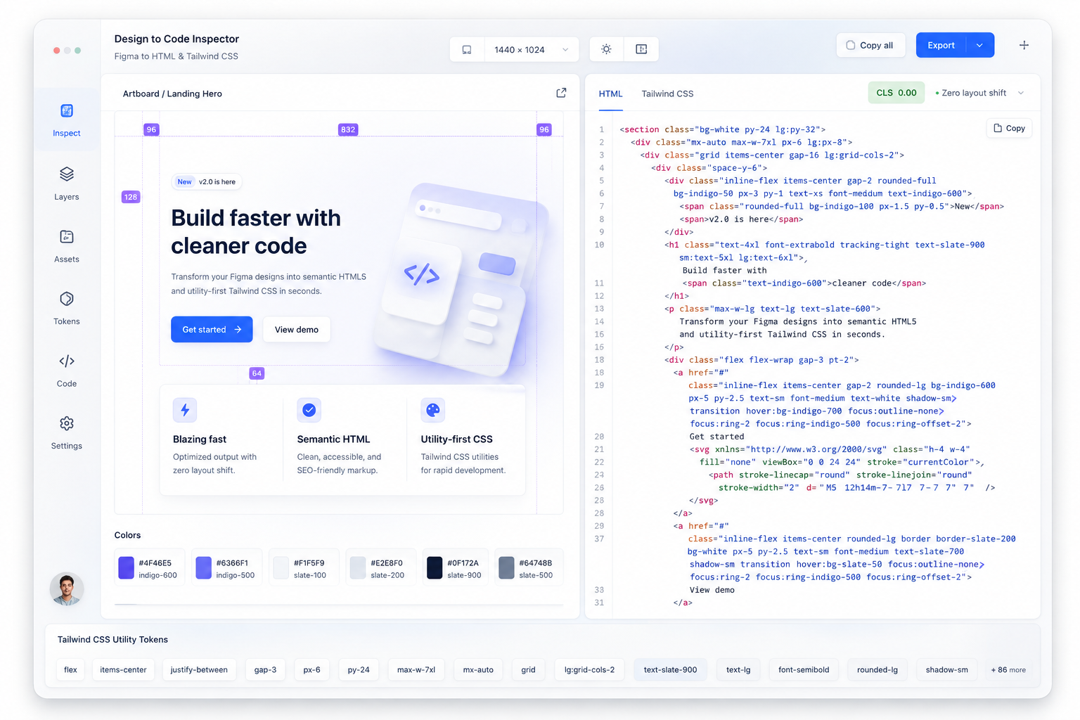 Chuyển Đổi Bản Vẽ Figma Sang HTML5/Tailwind