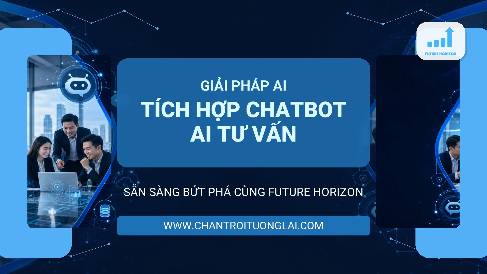 Ảnh bìa dịch vụ Tích hợp Chatbot AI tư vấn
