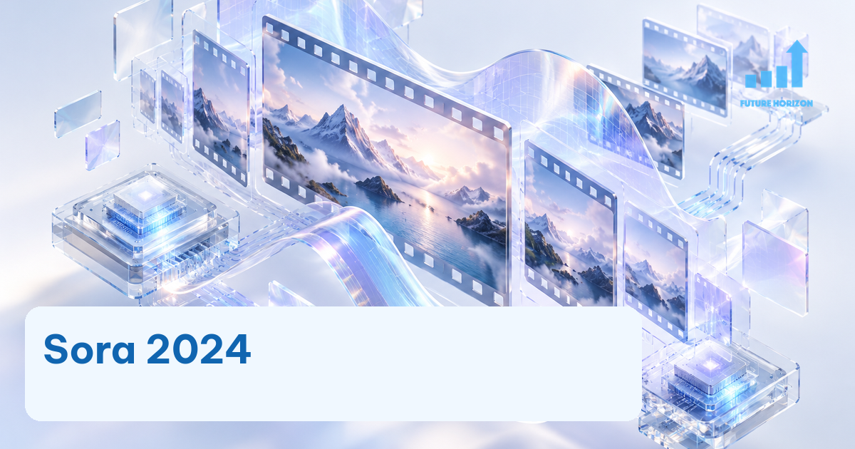 Các khung phim và patch không gian thời gian minh họa Sora 2024