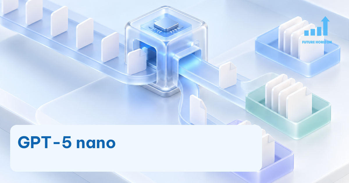 Bộ xử lý nhỏ phân loại tài liệu minh họa GPT-5 nano
