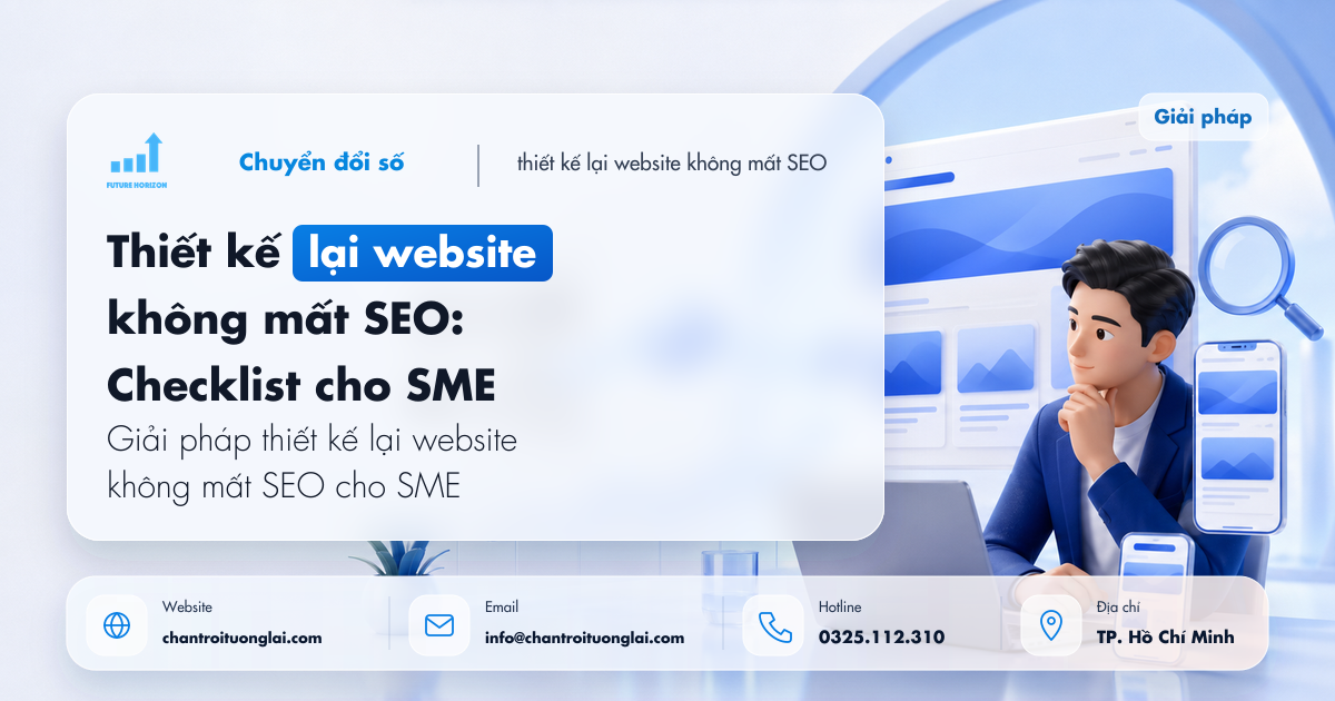 Thiết kế lại website mà không đánh mất SEO: SME cần giữ gì khi chuyển nền tảng?