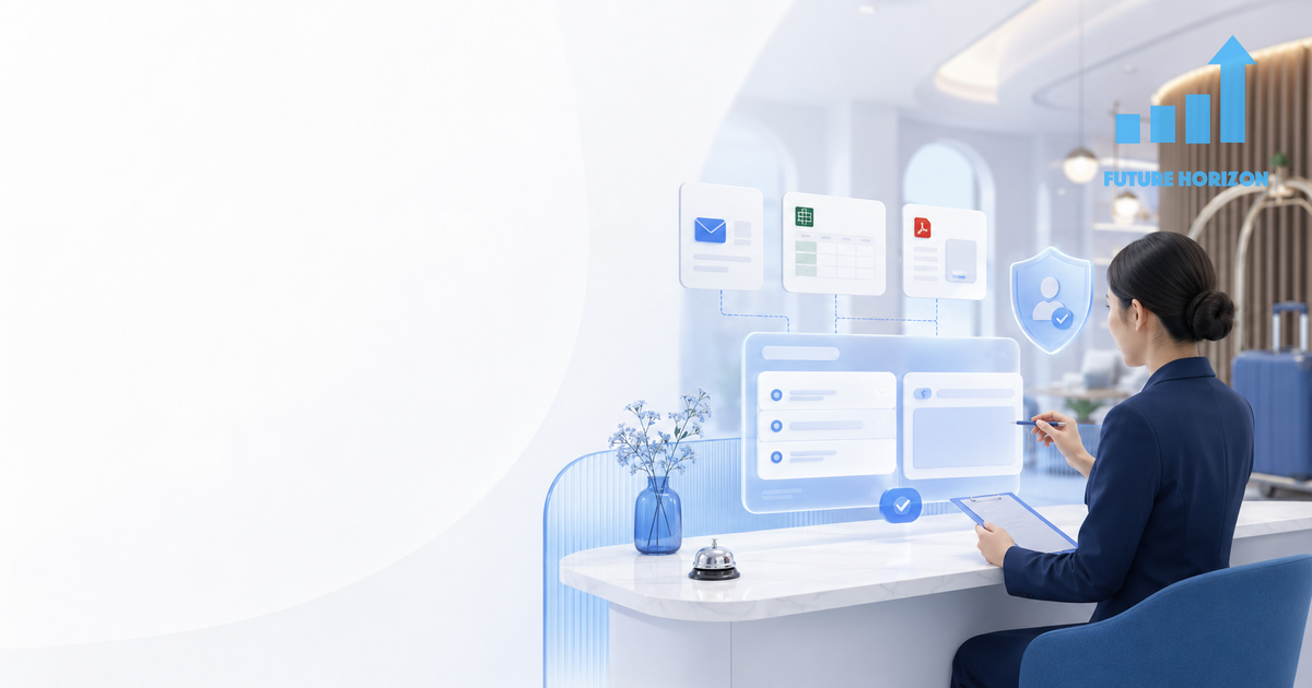 Ảnh minh họa Email đặt phòng đoàn thiếu thông tin: AI hỗ trợ nhân viên chuẩn bị yêu cầu như thế nào?