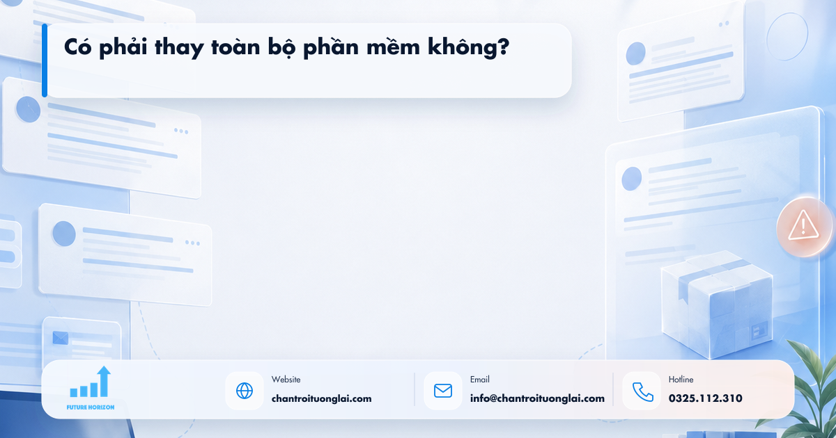 Có phải thay toàn bộ phần mềm không? Minh họa có phải thay toàn bộ phần mềm không? trong tự động hóa quy trình bằng n8n