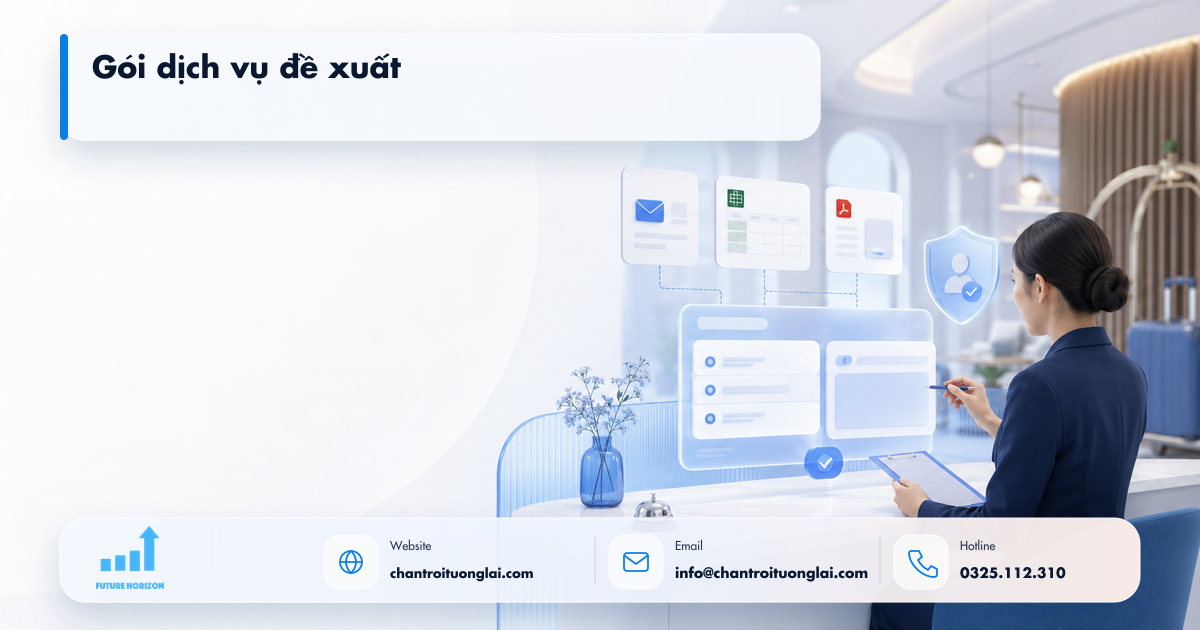 Gói dịch vụ đề xuất Minh họa gói dịch vụ đề xuất trong tự động hóa quy trình bằng n8n