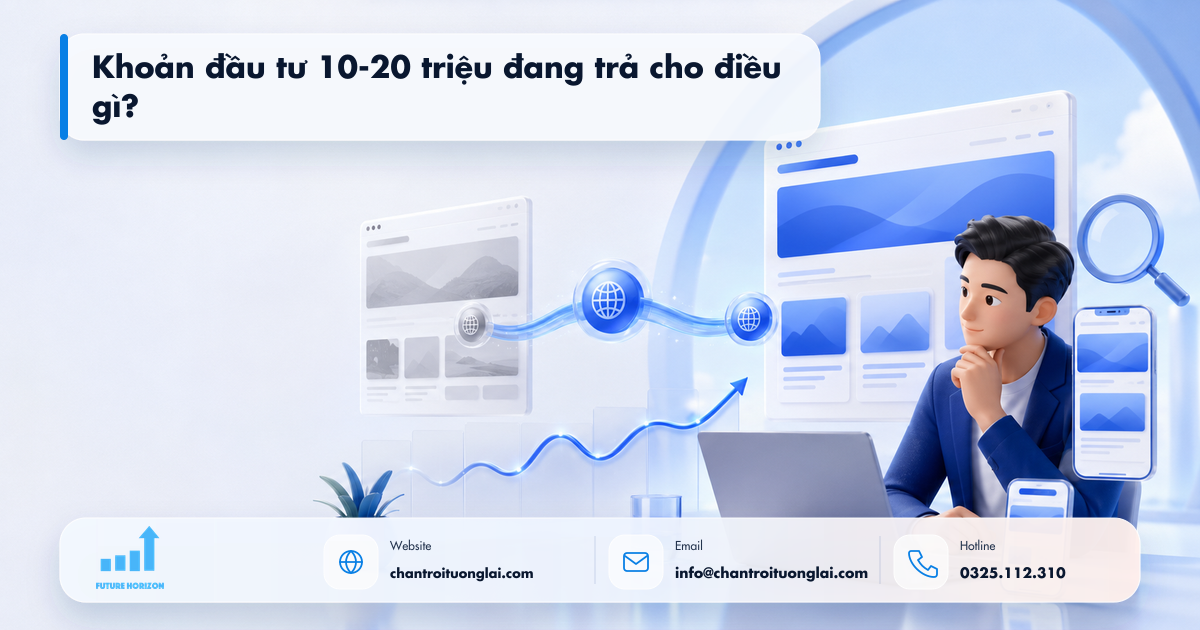 Minh họa khoản đầu tư 10-20 triệu đang trả cho điều gì? trong tự động hóa quy trình bằng n8n