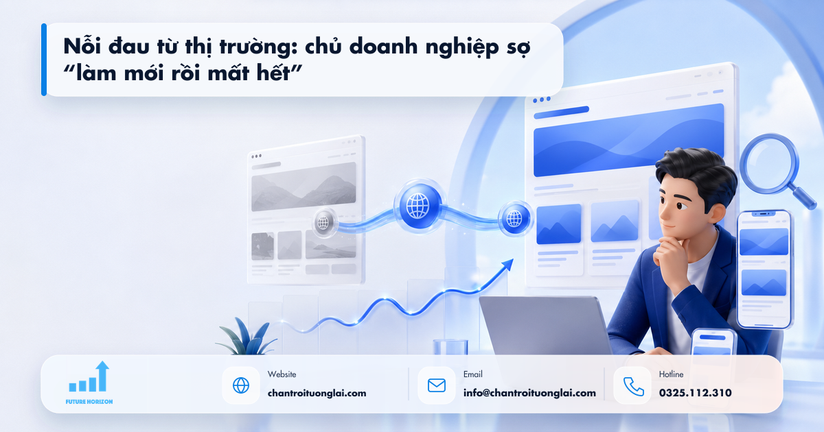 Minh họa nỗi đau từ thị trường: chủ doanh nghiệp sợ “làm mới rồi mất hết” trong tự động hóa quy trình bằng n8n