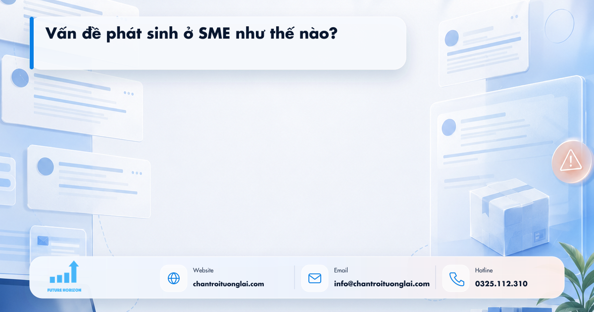 Vấn đề phát sinh ở SME như thế nào? Minh họa vấn đề phát sinh ở sme như thế nào? trong tự động hóa quy trình bằng n8n