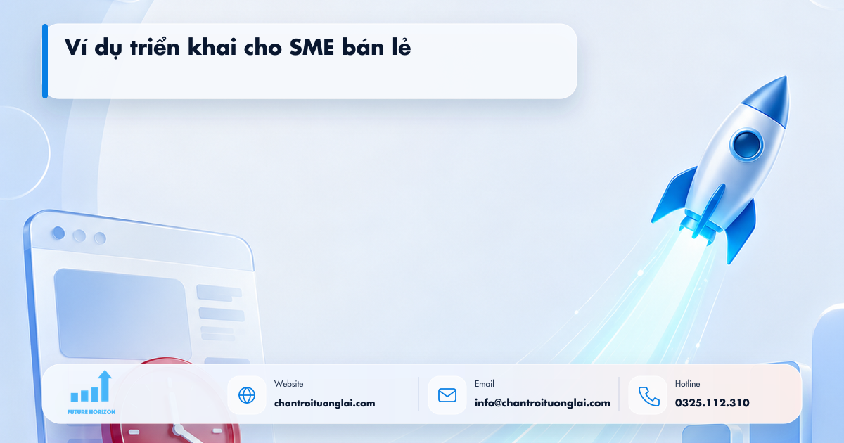 Ví dụ triển khai cho SME bán lẻ Minh họa ví dụ triển khai cho sme bán lẻ trong tự động hóa quy trình bằng n8n