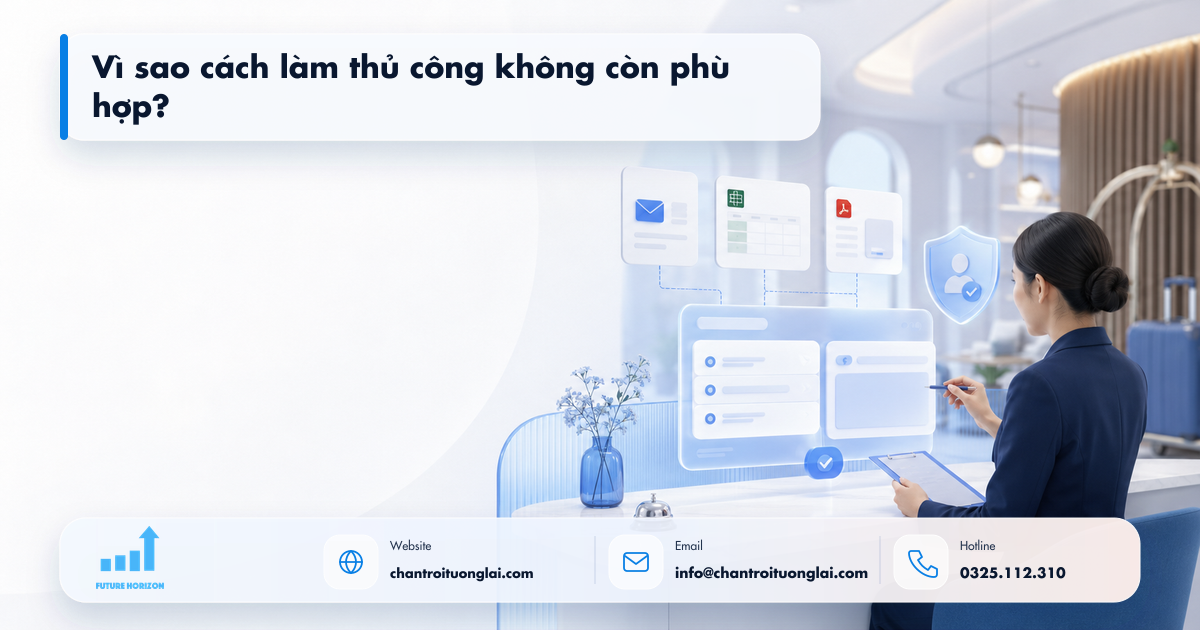 Vì sao cách làm thủ công không còn phù hợp? Minh họa vì sao cách làm thủ công không còn phù hợp? trong tự động hóa quy trình bằng n8n