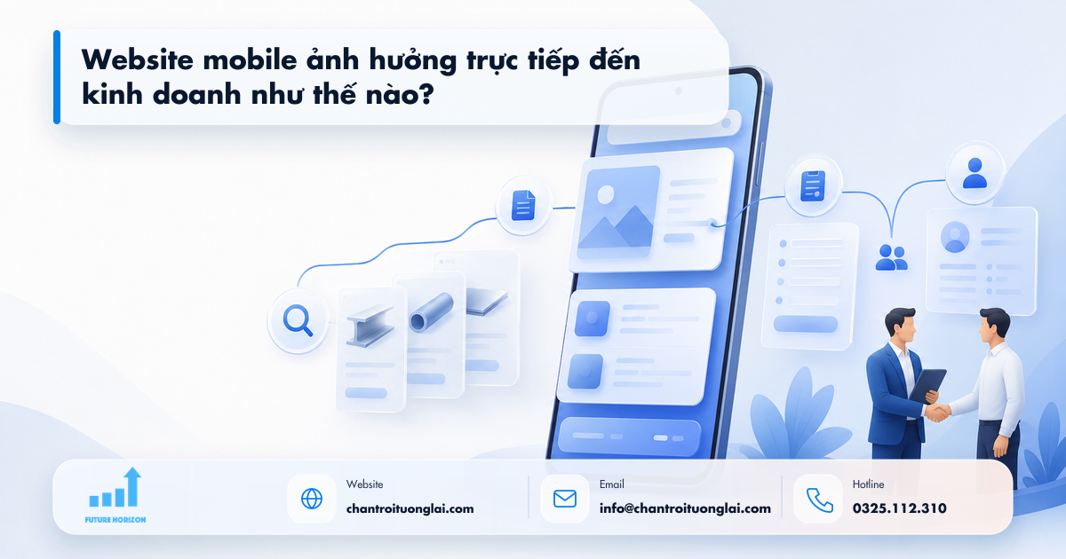 How does a mobile website directly affect business? Illustration of how mobile website directly affects business? in process automation using n8n