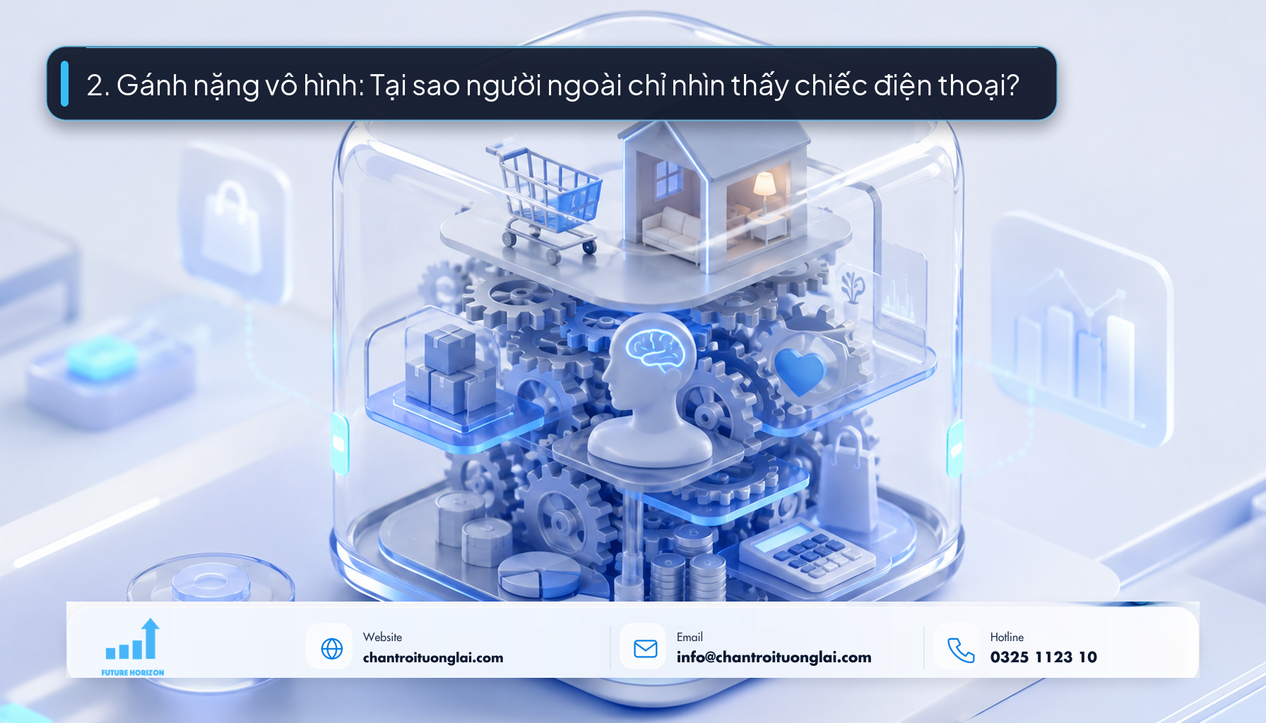 2. Gánh nặng vô hình: Tại sao người ngoài chỉ nhìn thấy chiếc điện thoại?