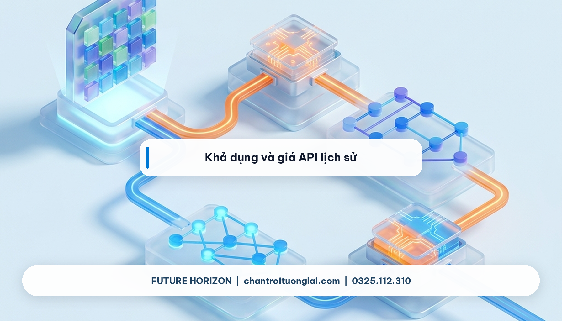 Khả dụng và giá API lịch sử Minh họa Khả dụng và giá API lịch sử theo phong cách Fluent 2.5D