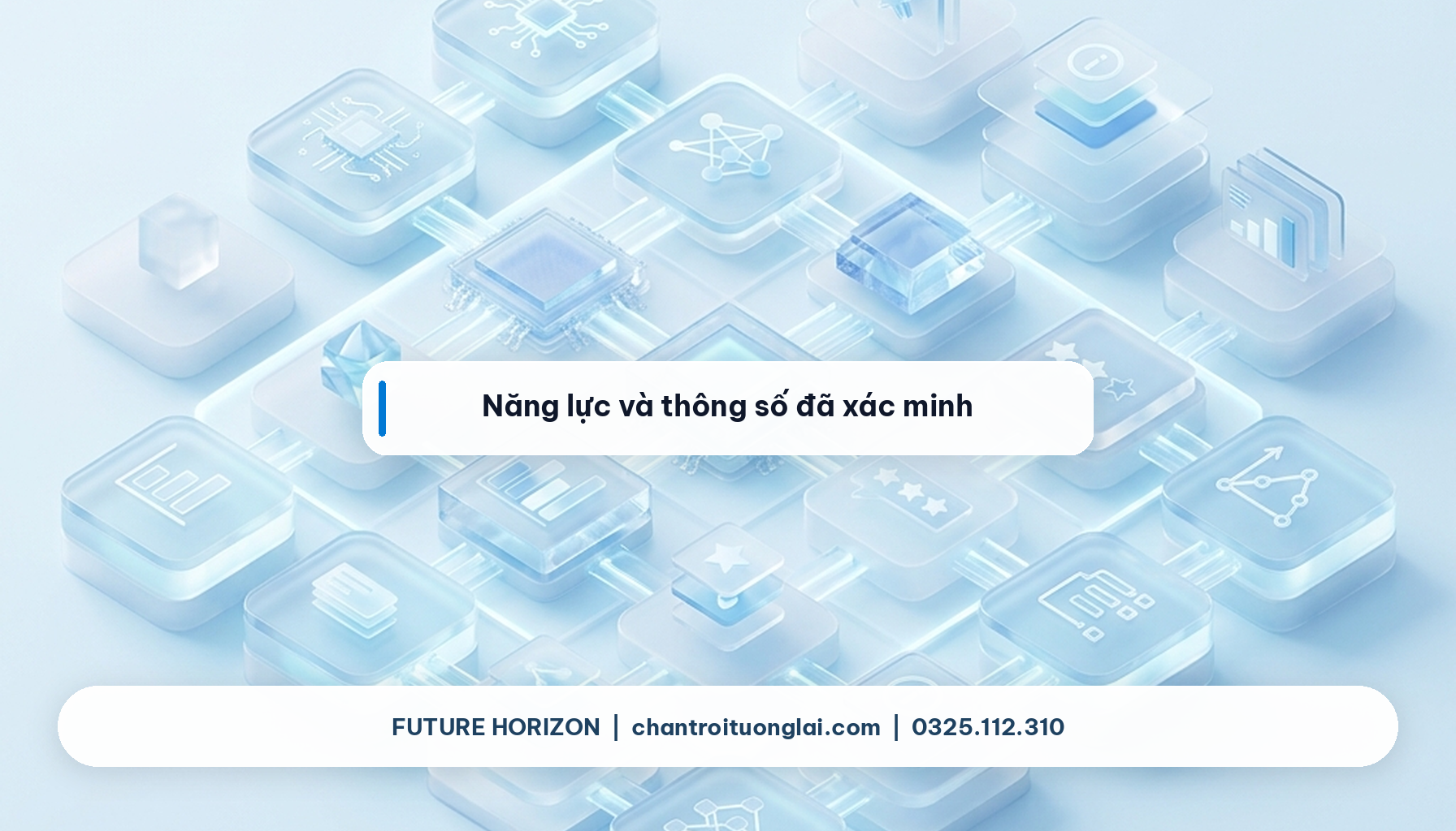 Năng lực và thông số đã xác minh Minh họa Năng lực và thông số đã xác minh theo phong cách Fluent 2.5D