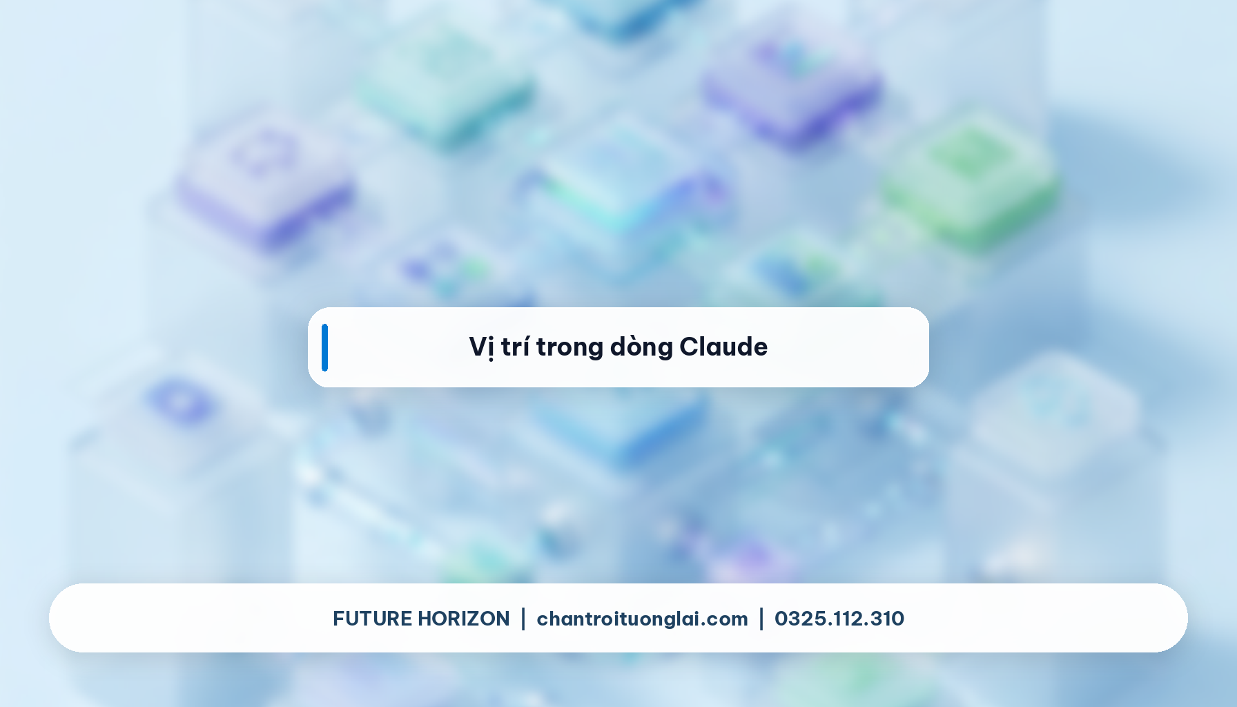 Vị trí trong dòng Claude Minh họa Vị trí trong dòng Claude theo phong cách Fluent 2.5D