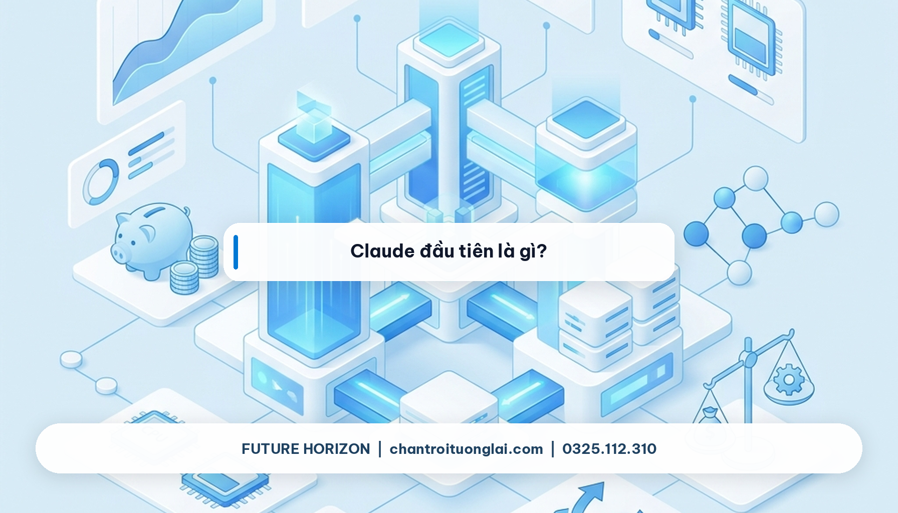 Minh họa Claude đầu tiên là gì? theo phong cách Fluent 2.5D