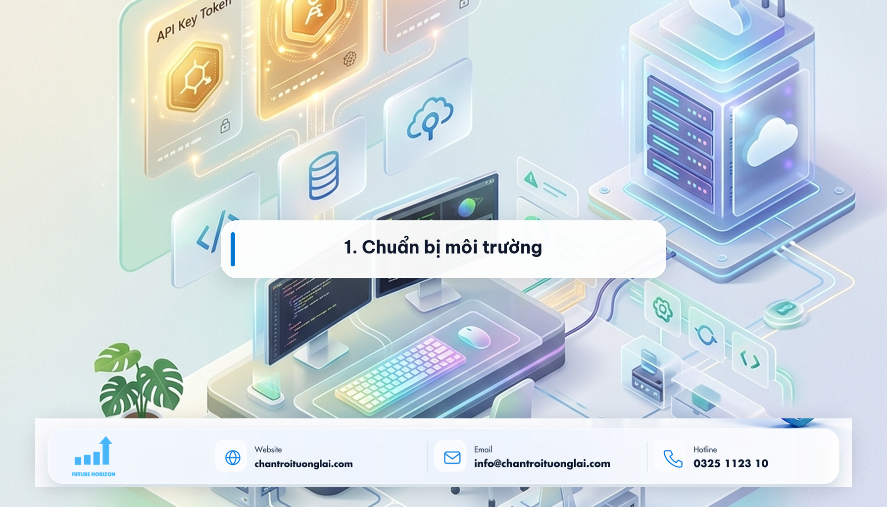Minh họa 1. Chuẩn bị môi trường theo phong cách Fluent 2.5D