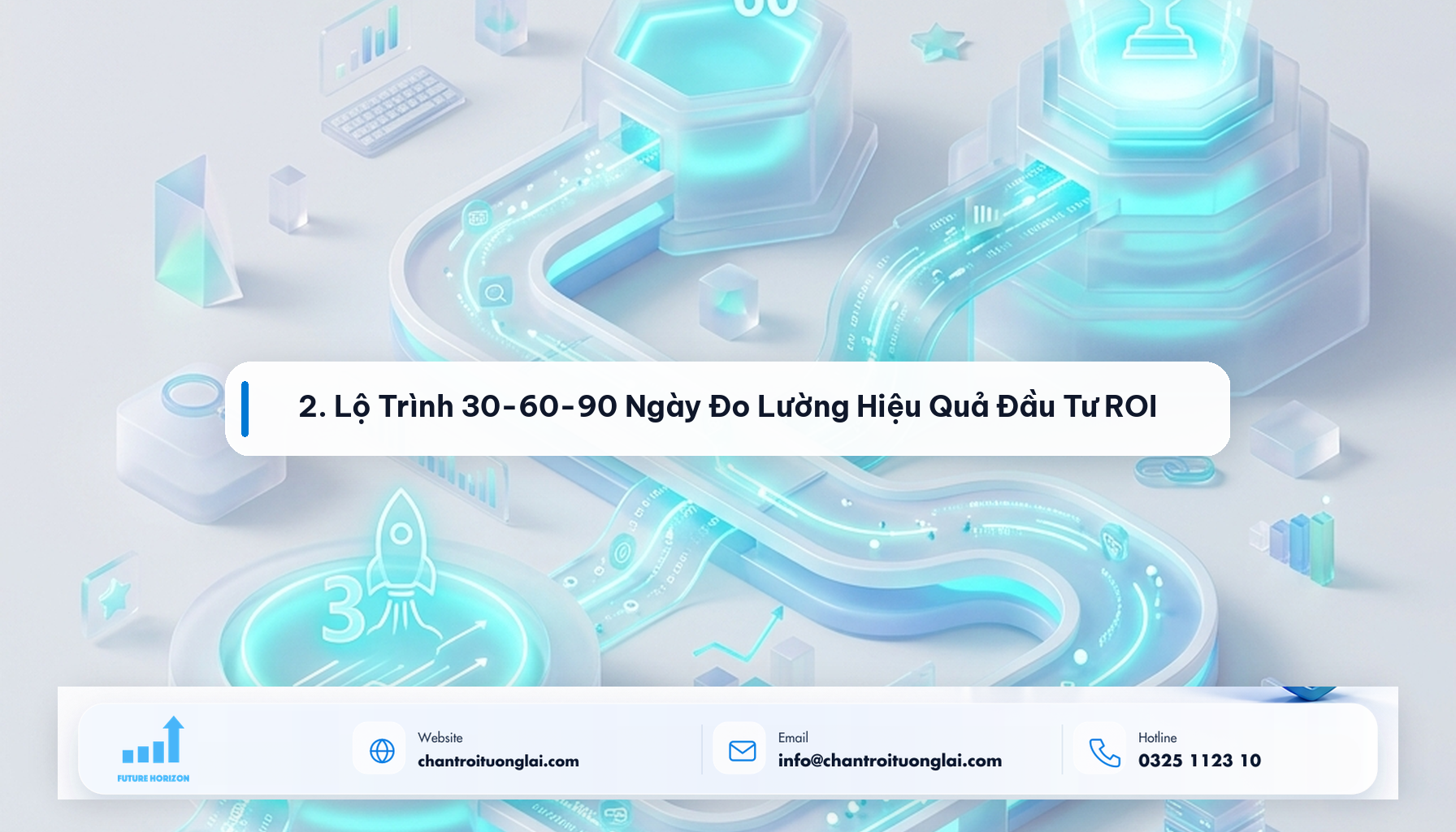 2. Lộ Trình 30-60-90 Ngày Đo Lường Hiệu Quả Đầu Tư ROI Minh họa 2. Lộ Trình 30-60-90 Ngày Đo Lường Hiệu Quả Đầu Tư ROI theo phong cách Fluent 2.5D